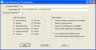 Server Maintenance Portal screenshot